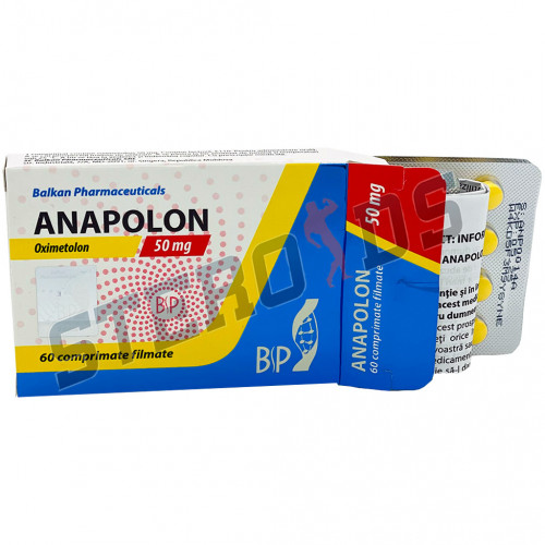 Anapolon Balkan Pharmaceuticals 50 мг/таб – Цена за 20 таб. (блистер)