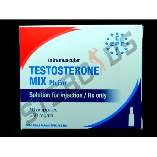 Testosterone Mix Euro Prime Farmaceuticals 250 мг/мл – Цена за 1 ампулу